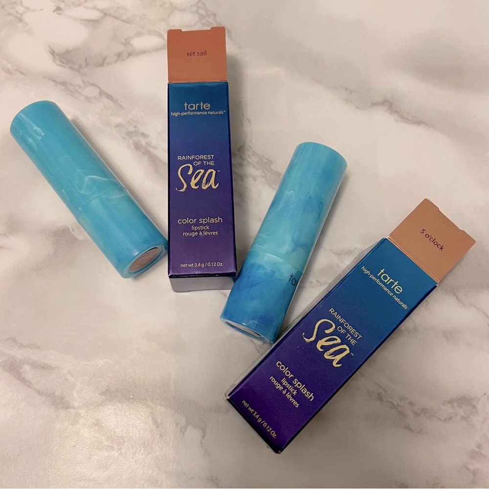 Tarte Rainforest of the Sea Color Splash Lipstick Set